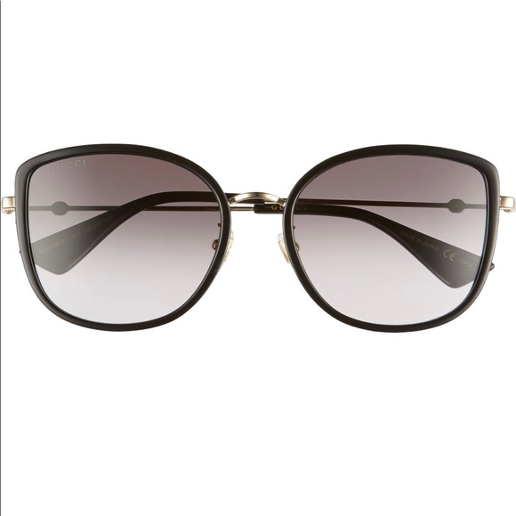 Gucci 56mm Gradient Cat eye Sungalsses - Picture 7 of 13